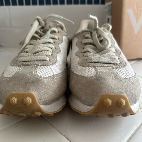 Veja Women's Sneakers - White and Beige - Picture 7 of 10